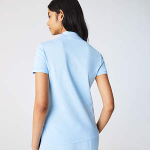 Chemise de golf à col uni en coton de couleur unie, mode de rue, coupe ajustée, chemise pour femmes, dernière mode de rue, polo pour femmes - Product Image 3