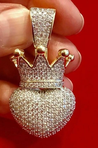 จี้เพชรมอยส์ซาไนต์สเตอร์925ของขวัญสำหรับเธอจี้ห้อยคอเครื่องประดับสร้อยคอ - Product Image 3