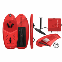 Planche à pagaie gonflable unisexe avec aile hydrofoil, adaptée aux débutants, pour les lacs, les rivières, les eaux océaniques