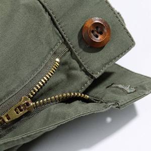 Pantalones cortos de chándal chinos ajustados unisex, ropa informal personalizada para hombre, pantalones cortos Bermudas de algodón transpirable con logotipo en la cintura - Product Image 3