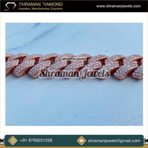 Dernière arrivée Bracelet en diamant Moissanite d'excellente qualité VVS1 15.54 TCW DEF couleur baguette et ronde taille brillant - Product Image 5