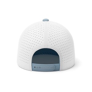 Venta al por mayor de caucho personalizado Pvc parche de nailon impermeable rendimiento correr deporte de lujo juvenil gorra de béisbol sombreros de golf para hombres - Product Image 4