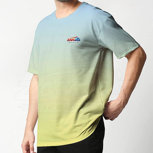 Camisetas de hombre 100% algodón de alta calidad, corte ajustado, color personalizado, ligeras, precios al por mayor, camisetas ajustadas para hombre - Product Image 2