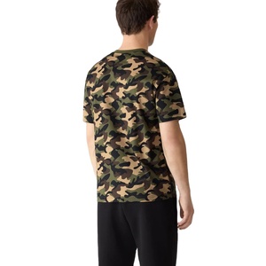 Camiseta de Hombre de Manga Corta con Cuello Redondo, Transpirable, de Seda/Algodón, de Secado Rápido, Cómoda, para Verano, Venta al Por Mayor - Product Image 6