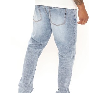 Ropa profesional al por mayor, nueva moda, pantalones ajustados personalizados para hombres, pantalones vaqueros a bajo precio y ropa al por mayor de alta calidad - Product Image 3