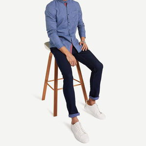 Jeans en denim respirant de haute qualité, style décontracté unisexe, taille personnalisable, pantalon droit, streetwear d'hiver, tailles plus - Product Image 3