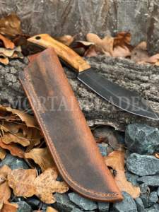 ขายส่งหนังมีดSheath Customยุทธวิธีหนังมีดฝาครอบผู้ถือSheathสําหรับเข็มขัดEDC ChefมีดSheathเข็มขัดซอง - Product Image 5