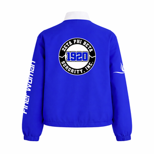 Veste de course en sergé de coton Zeta Phi Beta Sorority pour femme, veste de sport automobile haute performance, veste de motard rapide - Product Image 3