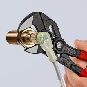 ประแจเอนกประสงค์สีดำเคลือบอะทราเมนต์ของ Knipex พร้อมด้ามจับพลาสติกกันลื่น หัวขัดเงา และวางอย่างสะดวกเพื่อการใช้งาน - Product Image 4