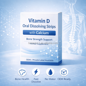 OEM Üretici Bitkisel Takviye Vitamin D Şeritleri Kalsiyumlu Kemik Güçlendirici Boy Uzatma Hapları - Product Image 2