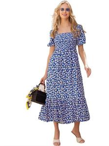 Indian hand block cotton short <b>dress</b> personalized bride wedding gift honeymoon <b>dress</b> gift summer wear floral print travel <b>dress</b> - Product Image 4