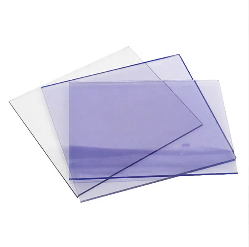 Low Price High Quality Transparent 0.5mm Plastic Clear Printable PVC Rigid Sheets Rolls Packing For Offset Printing
