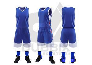 Ensemble de vêtements de sport personnalisés pour hommes, dernière collection, OEM, impression vierge, maillot de basket-ball réversible, uniforme, XS XL, respirant, vêtements pour filles - Product Image 3