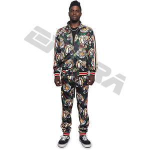 Chándal reflectante de invierno de alta calidad hecho a medida para hombre, ropa informal de talla grande personalizada de fábrica - Product Image 1