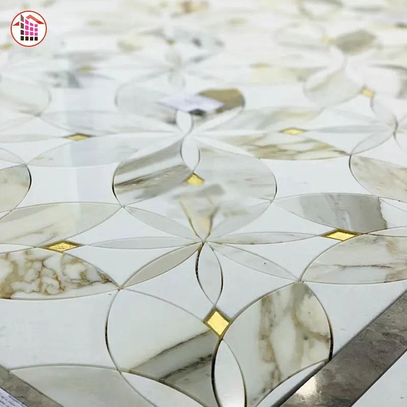 Premium Marble Mosaic Tiles Handcrafted Luxury for Elegant Home Interiors waterjet marble mosaic for bathroom floor wall