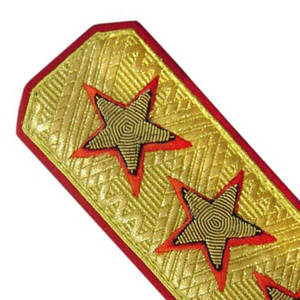 Usine personnalisée uniforme tactique épaulettes épaulettes uniforme grade accessoires - Product Image 3