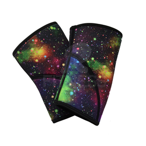สนับเข่าแบบมีโลโก้สั่งทำ ผ้า Neoprene ระบายอากาศได้ดี หนา 5 มม. 7 มม. 9 มม. พร้อมแผ่นรองเข่าแบบยืดหยุ่น - Product Image 3
