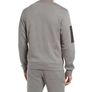 Blanc o cou polaire sweat 100% coton tissu pull style pour hommes en gros en vrac impression personnalisation prêt - Product Image 2