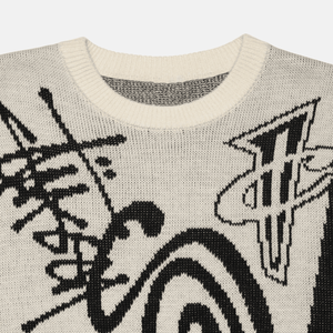 2025 nueva llegada diseño de moda hombres de manga larga de cuello redondo suéteres de punto personalizados para primavera invierno al por mayor - Product Image 3