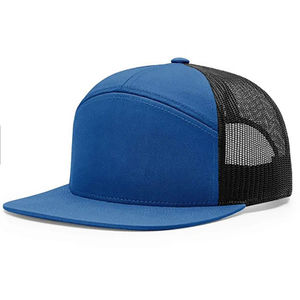 Compre al por Mayor Gorras Trucker de Alta Calidad, Gorras Trucker de 7 Paneles con Visera Plana, Gorras Trucker Lisas Personalizadas con Bordado e Impresión de Logotipo - Product Image 2