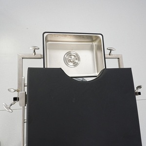 Bac à déchets en acier inoxydable de qualité médicale 304 avec support 20*20mm pour hôpital clinique certifié CE - Product Image 1