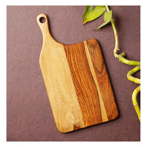 Élégant bloc à découper en bois de qualité supérieure Bloc à découper en bois professionnel de qualité supérieure Planche à découper en bois durable et durable - Product Image 1