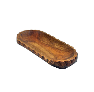 Tazón de vela de masa de madera ecológica, mesa de cena única, decorar mini planta, cuenco decorativo de granja - Product Image 5