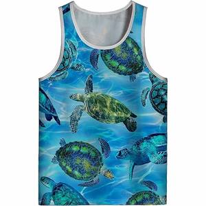 Camiseta sin mangas estilo camuflaje para hombre Camiseta sin mangas de camuflaje Chaleco con logotipo personalizado Camiseta sin mangas que absorbe el sudor para hombres Mujeres hecha por Dress Sports - Product Image 3