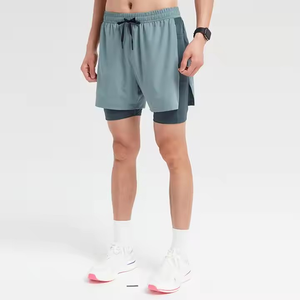 Logo personnalisé Short de course à séchage rapide Fabricant de short de fitness à coupe parfaite OEM Créez votre propre short de gym de style - Product Image 2