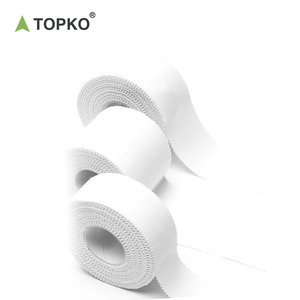 TOPKO - Venda Deportiva de Algodón Blanco de Alta Calidad <span class=keywords><strong>para</strong></span> Muñeca y <span class=keywords><strong>Tobillo</strong></span>, Cinta Protectora <span class=keywords><strong>para</strong></span> Primeros Auxilios - Product Image 4