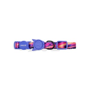 Luxurious Glitch <b>Cat</b> <b>Collar</b> 500 Striped Polyester Pet <b>Collar</b> Breakaway <b>Personalized</b> Elegant Western Bright Lights for Easy Pet - Product Image 1