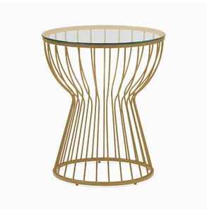 โต๊ะแบบแท่นออกแบบพรีเมี่ยมมีความต้องการสูงพร้อมกระจกทรงกลมสไตล์หรูหราสำหรับบ้านไร่หรือสำนักงาน - Product Image 4