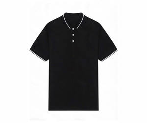 Custom <b>Polo</b> <b>Shirt</b> in <b>Black</b> Color <b>Men's</b> Top Trending Casual Street <b>Men's</b> <b>Polo</b> <b>Shirt</b> in Breathable Fabric <b>for</b> Adults - Product Image 1