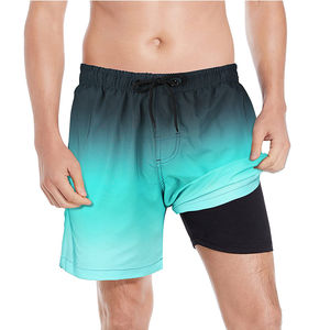 Shorts de Compresión para Hombre, Diseño Sublimado, Ecológicos, de Secado Rápido, para Surf, Playa, con Bolsillos, Servicio OEM - Product Image 1