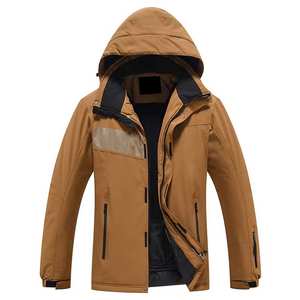 Chaqueta Cortavientos con Capucha de Invierno, Color en Contraste, Logotipo Personalizado, Talla Grande, Traje Deportivo de Nailon para Hombre, para Entrenamiento, Running, Gimnasio, Ropa Deportiva - Product Image 2