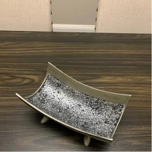 Premium <b>Metal</b> <b>Bowl</b> with Crystal Work Artistic Table Accent Ideal for Home Interiors and Special Events Wholesale From India - Product Image 5