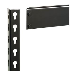 Alera 26110 Estantería de acero de 5 estantes, 36 pulgadas. X 18 Pulgadas X 72 Pulgadas Estante de pie con estantes de aglomerado - Negro - Product Image 3