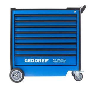Carrito de Herramientas Gedore 2005 XL 0710 con 8 Cajones Vacíos, Gabinetes de Herramientas Resistentes - Product Image 1