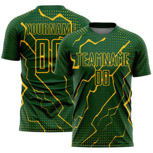 Camiseta atlética ligera para hombre para entrenamiento de fútbol y partidos escolares uniforme de equipo personalizado con logotipo y nombre ropa de fútbol - Product Image 3