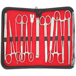 KIT DE DISECCIÓN MÉDICA DE 12 PCS JUEGO de instrumentos de anatomía quirúrgica - Product Image 1