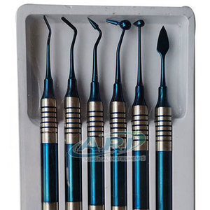 Kit complet de restauration dentaire : Ciseaux, polisseurs et instruments de remplissage pour la dentisterie – Ensemble d'instruments de restauration dentaire - Product Image 5