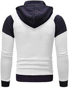 Conjunto Deportivo de Invierno para Hombre, con Capucha, Color Sólido, Dos Piezas, Manga Larga, para Gimnasio, Entrenamiento y Running - Product Image 6
