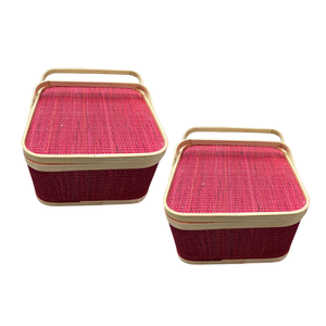 Hot Selling Product Beautifully Crafted Bamboo <b>Gift</b> <b>Baskets</b> for a Unique and Eco-Conscious Presentation - Product Image 1