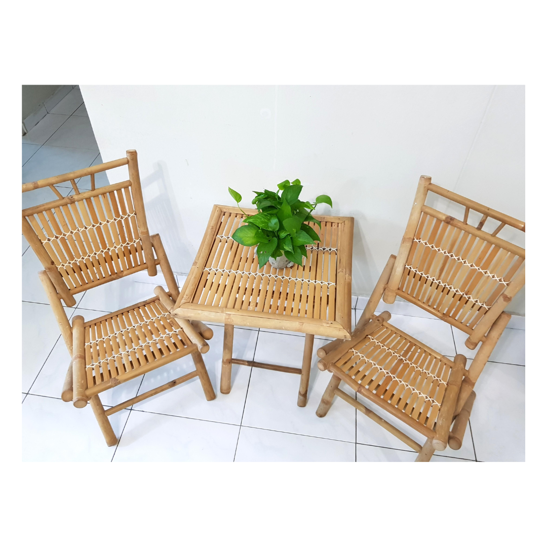 Asian Style Bamboo Furniture - Handmade Outdoor Garden Sets, image size:1080x1080