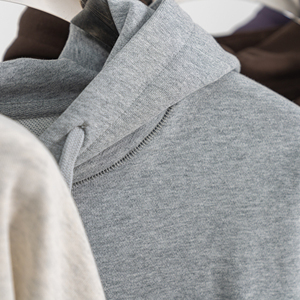 High Quality Cotton Pullover Heavy Weight Oversized Hoodies Custom Logo Sweatshirts Men Plain French Terry Hoodie - Product Image 3