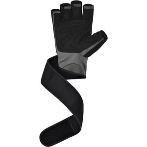 Transpirable deporte Fitness entrenamiento levantamiento de pesas medio dedo muñeca envoltura gimnasio levantamiento de pesas guantes para hombres mujeres - Product Image 5