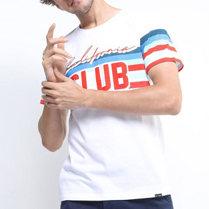 Camiseta de Hombre al por Mayor, Estilo Moderno, Fabricante de Pakistán, 100% Algodón, Estilo Urbano, Transpirable, Color Personalizado, Impresa - Product Image 1