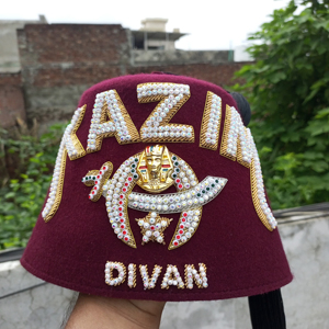 REGALIA MASÓNICA PERSONALIZAR SHRINER FEZ [KAZIM] - Product Image 1