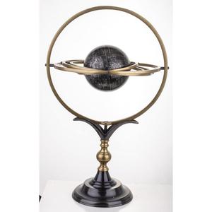 Globe terrestre décoratif géométrique à prix avantageux, cadre antique, armilary, noir, avec support, décoration intérieure de bureau et pièce maîtresse - Product Image 5