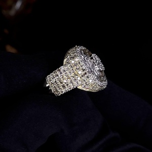 RB Gems Custom VVS Moissanite Diamond Hip Hop <b>Ring</b> High Demand Certified Fine Jewelry for Women and <b>Men</b> IGI Certified - Product Image 5